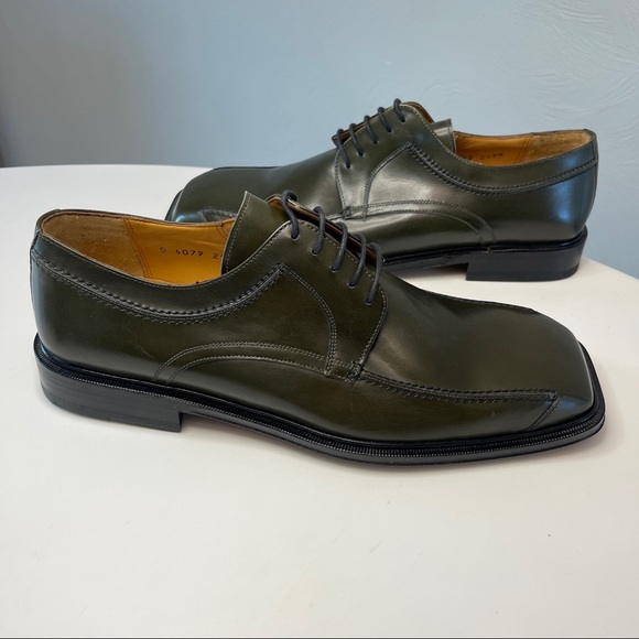 Mezlan Shoes Mezlan Mens Dress Shoes Square Toe Capaccio Size 9m